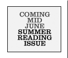 Coming Mid June - Summer Reading Issue